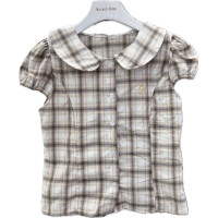 ราคา Mahaheng เสื้อคอบัว แขนตุ๊กตา ติดกระดุม ลายสก๊อต เสื้อคอบัว เสื้อครอป เหมาะกับสาวทุกหุ่น แมทช์ง่าย งานน่ารักมาก ใส่เที่ยวใส่ทำงานได้หมดค่า (24584303130)