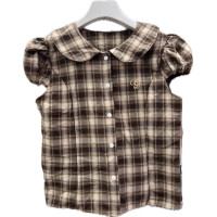 ราคา Mahaheng เสื้อคอบัว แขนตุ๊กตา ติดกระดุม ลายสก๊อต เสื้อคอบัว เสื้อครอป เหมาะกับสาวทุกหุ่น แมทช์ง่าย งานน่ารักมาก ใส่เที่ยวใส่ทำงานได้หมดค่า (24584303127)