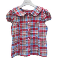 ราคา Mahaheng เสื้อคอบัว แขนตุ๊กตา ติดกระดุม ลายสก๊อต เสื้อคอบัว เสื้อครอป เหมาะกับสาวทุกหุ่น แมทช์ง่าย งานน่ารักมาก ใส่เที่ยวใส่ทำงานได้หมดค่า (24584303128)