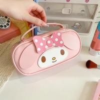 ราคา กระเป๋าดินสอ Sanrio ลิขสิทธิ์แท้ กระเป๋าใส่เครื่องสำอางค์ อเนกประสงค์ คุโรมิ มายเมโลดี้ (20812729749)