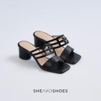 ราคา Luna รองเท้าส้นสูง 2 นิ้ว Sz 36 42 สวย หรู ผู้ดีมากก ใส่ออกงานได้ (23139463403)