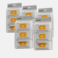 ราคา ทิชชู่เปียกแบบพกพา ทิชชู่เปียกเด็ก ทิชชู่เปียกmini ไม่มีกลิ่น เนื้อนุ่ม ไม่ระคายผิว ไม่มีแอลกอฮอล์ mini Baby wipes (23918252165)