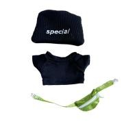 ราคา 17cm Labubu Mini Plush DollS Clothes Outfit Accessories For Korea Labubu Tennis Boy Clothes (23668950244)