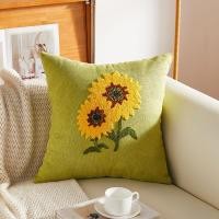 ราคา Doti ปลอกหมอนอิง ปักลายดอกไม้ สไตล์มินิมอล หมอนอิงโซฟาผ้าฝ้ายแท้สไตล์นอร์ดิก ปลอกหมอนปักลายดอกไม้ (24485380360)