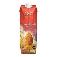 ราคา 137 degrees Almond Milk with Malt 137 ดีกรี นมอัลมอนด์ ผสม มอลต์ 1000ml (6747190884)