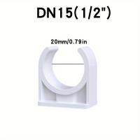 ราคา KONLU 100ชิ้น ก้ามปูจับท่อเดินสายไฟ ขนาด 20มม สีขาว กิ๊ปจับท่อไฟ คลิปก้ามปู แคล้มก้ามปู แคล้มจับท่อ PVC แคล้ม ก้ามปู แค้มจับท่อ คลิปจับท่อ (22007629212)