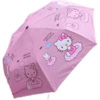 ราคา ร่มกันฝน 3ตอน ร่มพกพา พับได้ ร่มกันแดด กันUV ร่มใส ลายการ์ตูน ร่มคิตตี้ โดเรม่อน น่ารัก Sanrio Cute Umbrella (14495315084)