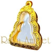 ราคา กรอบพระสำเร็จรูป งานไมครอน ทรงปิดตาพิมพ์ตุ๊กตา ทรงปิดตาหลวงปู่เอี่ยม รหัส 920 (23611377812)