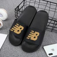 ราคา ถูกและดี Fashion home slippers รองเท้าแตะผู้ชายและรองเท้าแตะรองเท้าแตะสำหรับผู้ชายฤดูร้อน รองเท้าแตะใส่ในบ้าน New Balance พร้อมส่ง (22437537633)