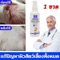 ราคา จบปัญหาในขวดเดียว ยาขี้เรือนหมา สเปรย์ฉีดแผลแมว สเปรย์ขี้เรื้อน หมา แมว ผื่นแดงคัน ขนร่วง ผิวแพ้ง่าย เชื้อราแมว ขี้เรื้อนหมา สเปรย์รักษาหมา (24442708493)