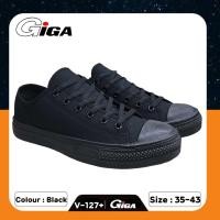 ราคา GIGA รองเท้าผ้าใบ รุ่น V 127 สีขาว สีดำ (21437187314)