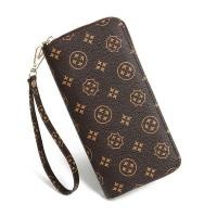 ราคา กระเป๋าสตางค์ผู้หญิงแบบยาว ดีไซน์เก๋ไก๋ กระเป๋าใส่บัตร วัสดุ PU ทรงตั้ง กระเป๋าแฟชั่นสำหรับวัยรุ่น (24380041655)