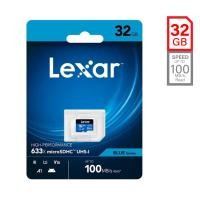 ราคา LEXAR Micro SD card High Performance 32GB 64GB 128GB 256GB 633x BLUE UHS I C10 memory card เมม โทรศัพท์ แท้ (22102545893)