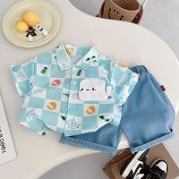 ราคา เสื้อผ้าแฟชั่นเด็ก เสื้อผ้าเด็กผู้ชาย หล่อๆ เท่ๆ ชุดเซ็ต 2 ชิ้น Size80 120cm (24499636762)