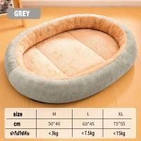 ราคา ที่นอนแมวใหญ่ ถุงนอนแมว ที่นอนสัตว์เลี้ยง เตียงสุนัข เตียงแมว เบาะสัตว์เลี้ยง เตียงหมา นุ่มสบาย ด้านล่างมีกันลื่น ไม่มีหมอ ที่นอนสัตว์เลี้ยง เบาะโดมที่นอนแมวแบบกึ่งปิด นอนสบา ยนุ่มนิ่ม (23441648166)