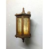 ราคา โคมติดผนังไม้สัก โคมสองจุไม้สัก โคมไม้สัก โคมไฟภายนอก โคมไฟสวน โคมไฟโบราณ (21128923992)