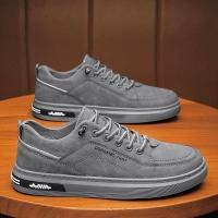 ราคา รองเท้าทำงานกันลื่นสำหรับผู้ชาย รองเท้าลำลอง รองเท้าทำงาน รองเท้าแฟชั่น รองเท้าลำลอง สวมใส่สบาย รองเท้าหนัง PU ฤดูร้อน (22910931599)