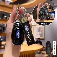 ราคา เคสกุญแรถยนต์ Ford ซองกุญแจพับสำหรับรถยนต์ ford ecosport focus fiesta พวงกุญแจรถ ecosport พวงกุญแรถยนต์ford (22605910793)