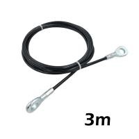 ราคา 1M 2M 3M สายสลิงหุ้มPVC สายสลิงฟิตเนสDIY อะไหล่สายรอกเหล็ก ปรับความยาวได้ (23763024600)