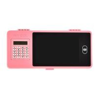 ราคา RUSSELLERT พร้อมหน้าจอ LCD กล่องดินสอ พร้อมเครื่องคิดเลข กระดานวาดภาพแบบลบได้ กล่องปากกา หลายฟังก์ชัน ลายมือ กระเป๋าปากกา ของขวัญ (24613299167)