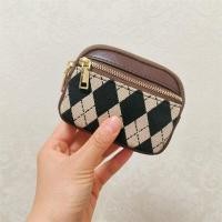 ราคา กระเป๋าใส่เหรียญผ้าใบลายเพชร กระเป๋าใส่เหรียญหนังนิ่ม กระเป๋าใส่เหรียญแบบซิป กระเป๋าใส่เหรียญสำหรับผู้หญิง กระเป๋าใส่เหรียญแบบแข็ง (23096439574)