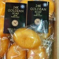 ราคา เซ็ต 6 ก้อน สบู่24 โกลด์เซนโซฟทองคำแท้24K กล่อง 80g (21789018304)