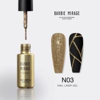 ราคา Liner Gel เจลตัดเส้น BARBIE MIRAGE เจลเพ้นท์เล็บ BBM พู่กันปลายแหลม ตกแต่งเล็บเจล wenailsth (23972018489)