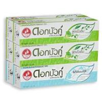 ราคา ดอกบัวคู่ ยาสีฟัน สูตรดั้งเดิม ขนาด 100กรัม ยกแพ็ค พิเศษ 4 2หลอด ยาสีฟันสมุนไพร DOKBUAKU ORIGINAL TOOTHPASTE TWINLOTUS (9500054572)