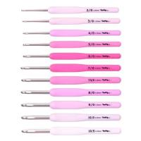 ราคา Tulip Etimo rose ด้ามชมพู เข็มโครเชต์แท้ made in japan ราคาต่อด้าม (886910238)
