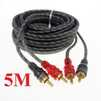 ราคา สายสัญญาณ สายRCA สายสัญญาณ ทองแดง CCA มีให้เลือกตั้งแต่ 1เมตร ถึง 5เมตร แจ๊ค RCA อย่างดี สายนำสัญญาณ เครื่องเสียงรถรถยนต์ สายไฟ ขายดี (24331202467)