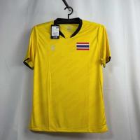 ราคา เสื้อกีฬาทีมชาติ คอวี FBT B2A222 คอเย็บปกเสริม พิมพ์ลาย ผ้าไมโคร ผ้า มัน นุ่ม ลื่น (23962049268)