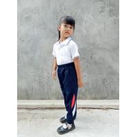 ราคา กางเกงวอร์มขายาวขาจั๊ม เด็ก NSC01 (22583288876)
