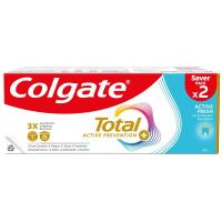 ราคา คอลเกตยาสีฟันโททอลแอดวานส์เฟรชเจล 150กรัม แพค 2 Colgate Ttl Adv Frsh TP150g X2 (22733639425)