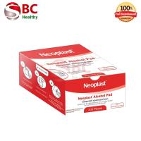 ราคา Neoplast alcohol pad นีโอพลาส แอลกอฮอล์ แผ่น 1 กล่อง 200 ชิ้น (24263598053)