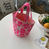 ราคา กระเป๋าผ้าใบทรงถังขนาดเล็กแบบถือได้ กระเป๋าใส่อาหารแบบถือได้สำหรับคุณแม่ กระเป๋าผ้าใบสไตล์เกาหลี กระเป๋าสะพายไหล่แบบอเนกประสงค์ (17704589327)