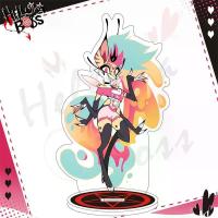 ราคา Helluva Boss พวงกุญแจ Man Anime สําหรับกางเกง Womans Key Chain ผู้ชายอะคริลิคจี้แหวนหญิง Key ผู้ถือเครื่องประดับ Llaveros (23761375096)