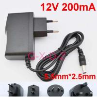 ราคา 1PCS 12V 200mA 300mA 400mA 500mA 600mA 700mA 800mA AC 100V 240V Converter Switching power adapter DC 5 5mm x 2 5mm EU US UK AU LoeiHio (23419540040)