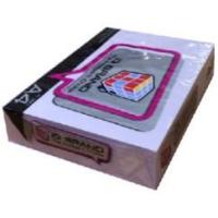 ราคา กระดาษถ่ายสี IQ A4 80g สีม่วง H200 500แผ่น รีม 1 รีม (17391176114)