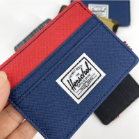 ราคา Herschel กระเป๋าเก็บบัตรกระเป๋าสตางค์กระเป๋าผ้าใบผู้ชายและผู้หญิงแนวนอน Ultra Thin แบบพกพา RFID ที่ใส่บัตรกระเป๋าเก็บบัตร (8184098268)