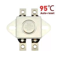 ราคา 40A KSD303 KSD306 250V สวิทซ์ควบคุมอุณหภูมิรีเซ็ตอัตโนมัติกันการเผาไหม้แบบแห้ง Pemanas Air Listrik 95 100 105 (22780342629)
