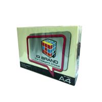ราคา IQ Brand กระดาษสี A4 80 แกรม สีครีม Cream C1 (964186302)