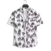ราคา Muse Harbor เสื้อฮาวายแขนสั้นลายต้นไม้สไตล์ทะเลสำหรับผู้ชาย (24175593735)