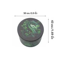 ราคา 5 ซม โลหะ Dragon คู่มือสมุนไพรเครื่องบดกัญชาเครื่องเทศพริกไทยปูนสูบบุหรี่บุหรี่อุปกรณ์เสริมหญาดิบยาสูบ Crusher เครื่องมือ (24597353092)