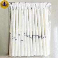 ราคา เทียนน้ำมนต์ เทียนขี้ผึ้งแท้ หนัก 1บาท 10เล่มขึ้นไป (11580585084)