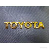 ราคา โลโก้ toyota สีทอง (3115080888)