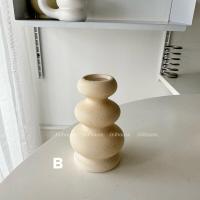 ราคา พร้อมส่ง Jnihouse เชิงเทียนเซรามิก เชิงเทียนมินิมอล Candle Holder (22064045074)