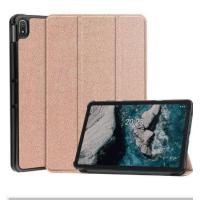 ราคา เคสฝาพับแม่เหล็ก โนเกีย ที20 หน้าจอ10 4 นิ้ว For Nokia T20 Smart Case Foldable Cover Stand (14041974145)