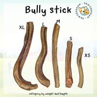 ราคา Pawsdeekam ตัวเดียวอันเดียววัว Bully stick ขนมสุนัข (21486133652)