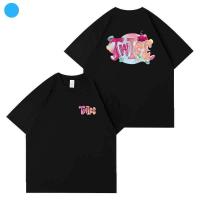 ราคา พร้อมส่ง Twice series ทัวร์คอนเสิร์ต เสื้อยืดแขนสั้น พิมพ์ลาย ผ้าฝ้ายแท้ ซัพพอร์ตคลับ สไตล์วงดนตรี สไตล์เดียวกันทั้งชาย (22246131225)