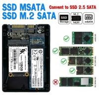 ราคา ตัวแปลง Adapter SSD M 2 NGFF M 2 SATA MSata SSD To SATA การ์ดสำหรับแปลง SSD M 2 NGFF M 2 SATA Msata SSD เป็น SATA 6GB S (12009052672)